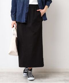Dessin / デッサン ロング・マキシ丈スカート | 【洗える】ドローコード付きスカート（XS～L）