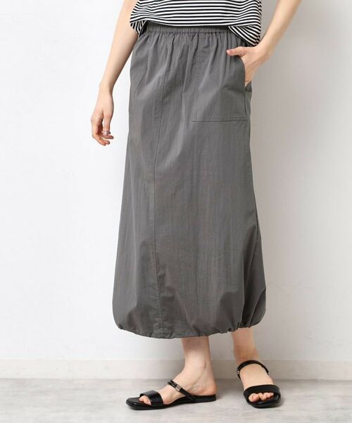 Dessin / デッサン ロング・マキシ丈スカート | 【洗える】ドローコード付きスカート(XS~L) | 詳細1