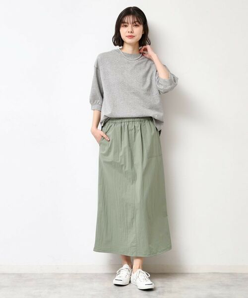Dessin / デッサン ロング・マキシ丈スカート | 【洗える】ドローコード付きスカート(XS~L) | 詳細11