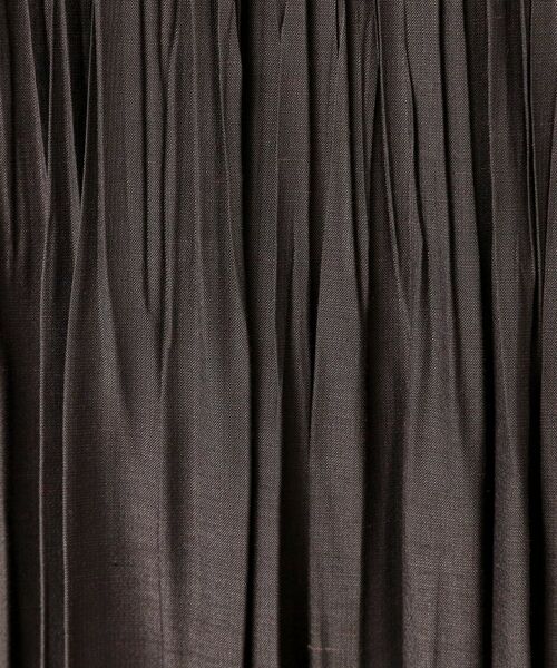 Dessin / デッサン ロング・マキシ丈スカート | 【ウエストゴム・洗える】シアーランダムプリーツスカート | 詳細4