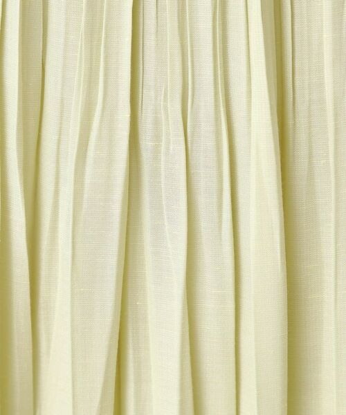 Dessin / デッサン ロング・マキシ丈スカート | 【ウエストゴム・洗える】シアーランダムプリーツスカート | 詳細8