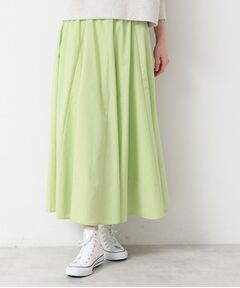 Dessin / デッサン ロング・マキシ丈スカート | 【5色展開・ウエストゴム・洗える】エアリーフレアスカート（XS～L）