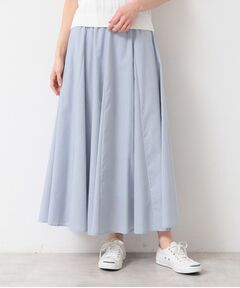 Dessin / デッサン ロング・マキシ丈スカート | 【5色展開・ウエストゴム・洗える】エアリーフレアスカート（XS～L）