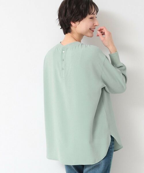 Dessin / デッサン シャツ・ブラウス | 【洗える】バックヘンリープリントブラウス（XS～L） | 詳細10