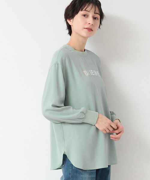 Dessin/デッサン 【洗える】バックヘンリープリントブラウス(XS~L) ミントグリーン(021) 00(XS) Dessin/デッサン 【洗える】バックヘンリープリントブラウス(XS~L) ミントグリーン(021) 00(XS)