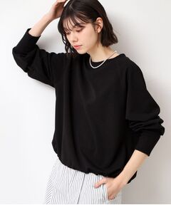 Dessin / デッサン カットソー | 【セットアップ可能・洗える】ジョーゼットドロスト付きブラウス