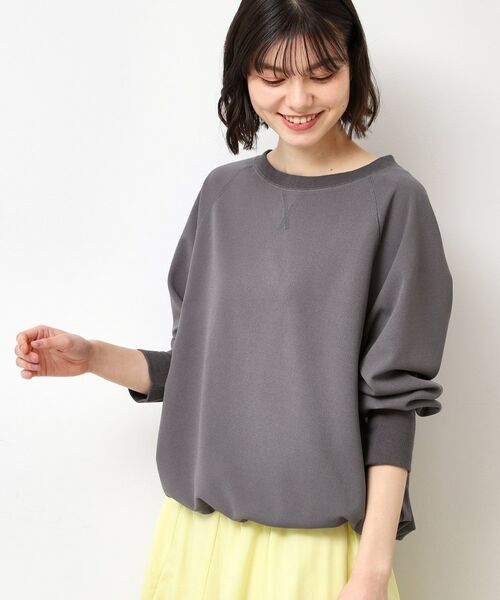 Dessin / デッサン カットソー | 【セットアップ可能・洗える】ジョーゼットドロスト付きブラウス | 詳細1