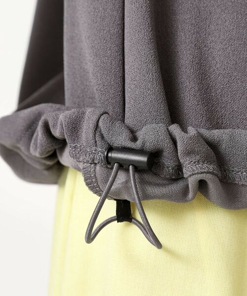 Dessin / デッサン カットソー | 【セットアップ可能・洗える】ジョーゼットドロスト付きブラウス | 詳細15