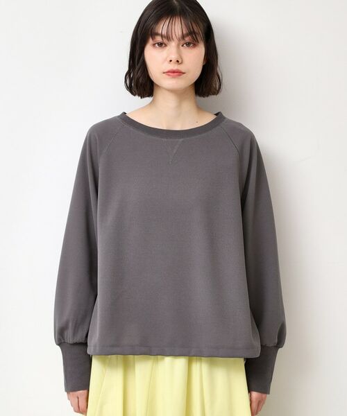 Dessin / デッサン カットソー | 【セットアップ可能・洗える】ジョーゼットドロスト付きブラウス | 詳細17