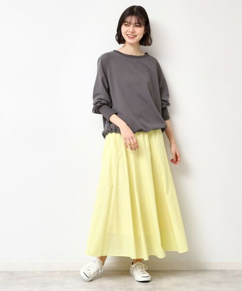 Dessin / デッサン カットソー | 【セットアップ可能・洗える】ジョーゼットドロスト付きブラウス | 詳細2