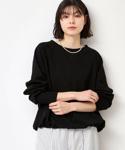 Dessin / デッサン カットソー | 【セットアップ可能・洗える】ジョーゼットドロスト付きブラウス | 詳細5