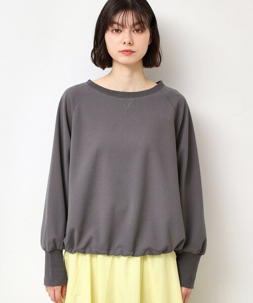 Dessin / デッサン カットソー | 【セットアップ可能・洗える】ジョーゼットドロスト付きブラウス | 詳細9