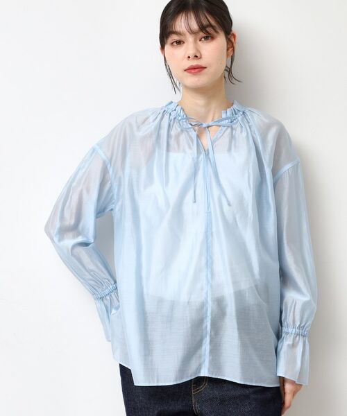Dessin / デッサン シャツ・ブラウス | 【洗える】フリルリボンブラウス | 詳細10