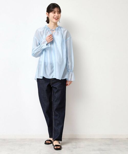 Dessin / デッサン シャツ・ブラウス | 【洗える】フリルリボンブラウス | 詳細11