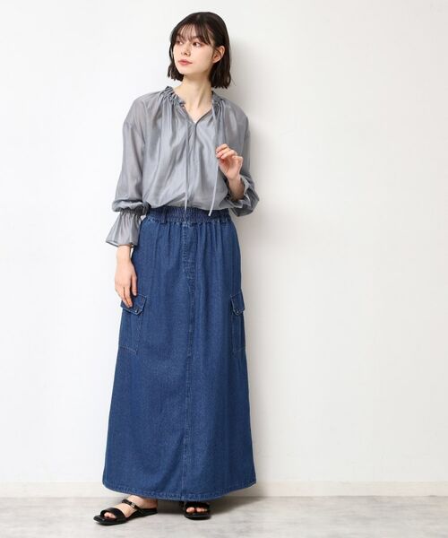 Dessin / デッサン シャツ・ブラウス | 【洗える】フリルリボンブラウス | 詳細2