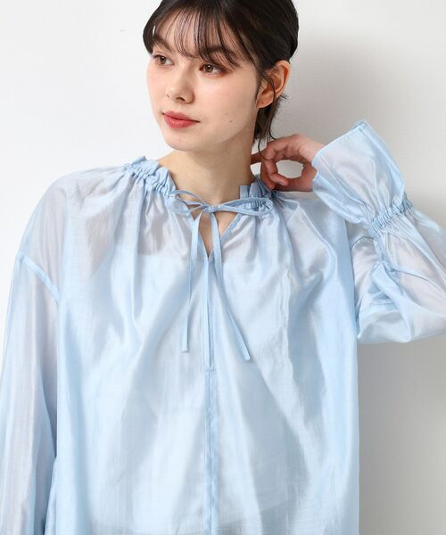 Dessin / デッサン シャツ・ブラウス | 【洗える】フリルリボンブラウス | 詳細9