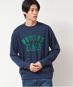 Dessin / デッサン スウェット | 【洗える】チュール重ねロゴスウェット