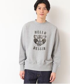 Dessin / デッサン スウェット | 【洗える】タイガーモチーフスウェット