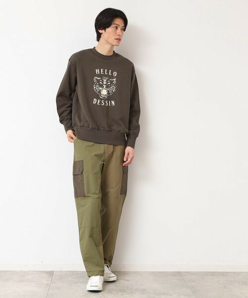 Dessin / デッサン スウェット | 【洗える】タイガーモチーフスウェット | 詳細6