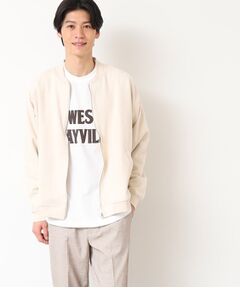 Dessin / デッサン レザーブルゾン・ジャケット | 【洗える】ポンチスウェードカットブルゾン