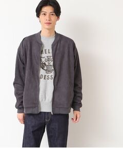 Dessin / デッサン レザーブルゾン・ジャケット | 【洗える】ポンチスウェードカットブルゾン