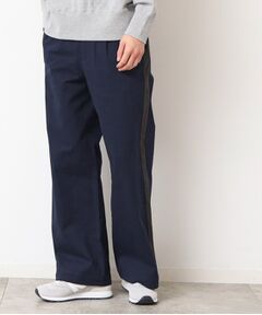 Dessin / デッサン パンツ | 【洗える】サイドライン入り切替ワイドパンツ