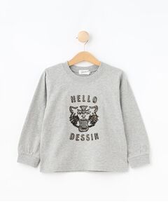 Dessin / デッサン カットソー | 【リンクコーデ】タイガーロングスリーブTシャツ