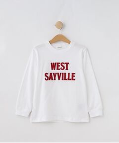 Dessin / デッサン カットソー | 【リンクコーデ】ロゴアップリケロングスリーブTシャツ