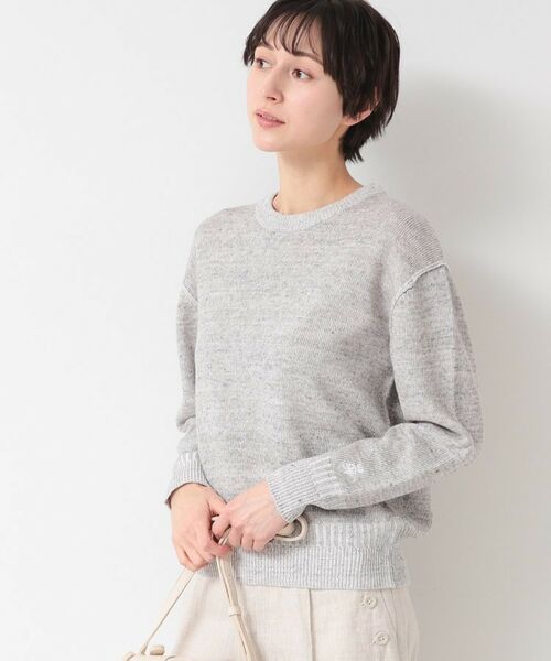 Dessin / デッサン ニット・セーター | 【ユニセックス】コットンリネン杢ニット | 詳細1