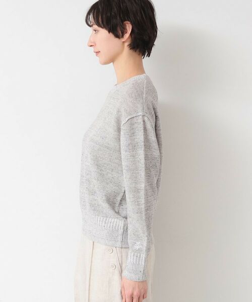 Dessin / デッサン ニット・セーター | 【ユニセックス】コットンリネン杢ニット | 詳細10