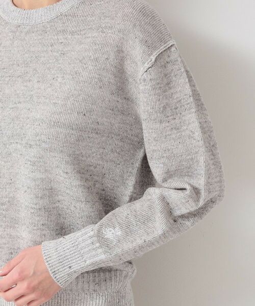 Dessin / デッサン ニット・セーター | 【ユニセックス】コットンリネン杢ニット | 詳細13