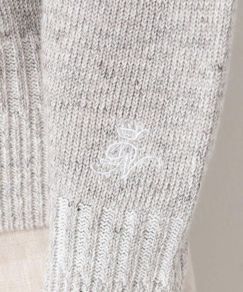 Dessin / デッサン ニット・セーター | 【ユニセックス】コットンリネン杢ニット | 詳細4