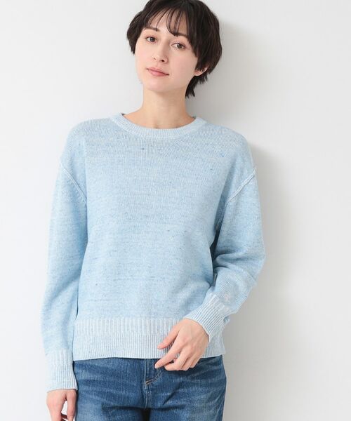 Dessin / デッサン ニット・セーター | 【ユニセックス】コットンリネン杢ニット | 詳細5