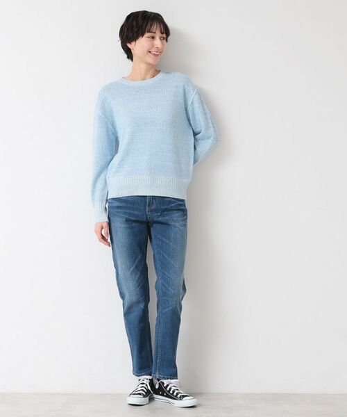 Dessin / デッサン ニット・セーター | 【ユニセックス】コットンリネン杢ニット | 詳細7