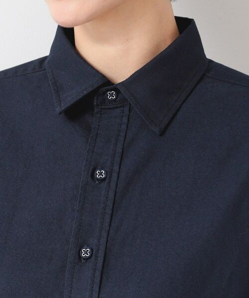 Dessin / デッサン シャツ・ブラウス | 【ユニセックス】刺繍入りオックスシャツ | 詳細12