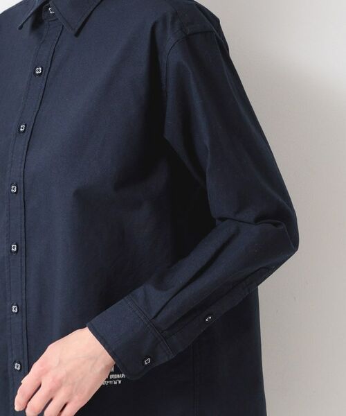 Dessin / デッサン シャツ・ブラウス | 【ユニセックス】刺繍入りオックスシャツ | 詳細13