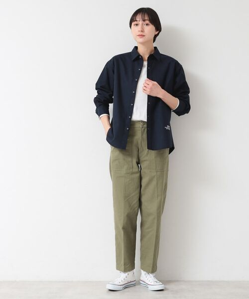 Dessin / デッサン シャツ・ブラウス | 【ユニセックス】刺繍入りオックスシャツ | 詳細6