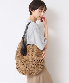 Dessin / デッサン ショルダーバッグ | 【軽量】タッセルペーパーショルダーバッグ