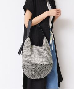 Dessin / デッサン ショルダーバッグ | 【軽量】タッセルペーパーショルダーバッグ