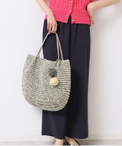 Dessin / デッサン トートバッグ | 【軽量】ポンポンチャームペーパートート