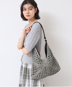 Dessin / デッサン ショルダーバッグ | 【軽量】透かし編ペーパーショルダーバッグ