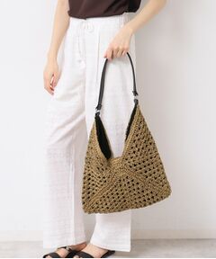 Dessin / デッサン ショルダーバッグ | 【軽量】透かし編ペーパーショルダーバッグ