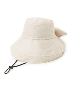 Dessin / デッサン ハット | 【UV・2WAY・洗える】バッグリボンハット