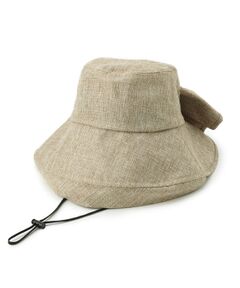 Dessin / デッサン ハット | 【UV・2WAY・洗える】バッグリボンハット