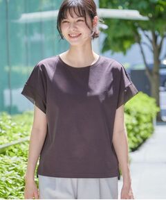 美品♪ Dessin ⭐︎ ボリュームカラー ミドル丈コート ⭐︎ デッサン Dessin de mode/デッサンデモード】ノーカラトレンチコート 5DCT
