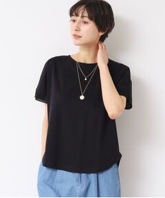 Dessin / デッサン カットソー | 【接触冷感・洗える】美光沢カットソーゆったりシルエット