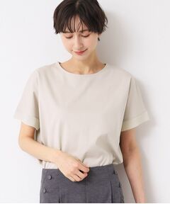 Dessin / デッサン カットソー | 【接触冷感・洗える】美光沢カットソーゆったりシルエット