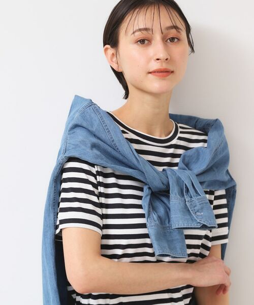 Dessin/デッサン 【レイヤード・1枚着・プチプラ】シャツテールTシャツ(XS~L) スミクロ(318) 01(S) Dessin/デッサン 【レイヤード・1枚着・プチプラ】シャツテールTシャツ(XS~L) スミクロ(318) 01(S)