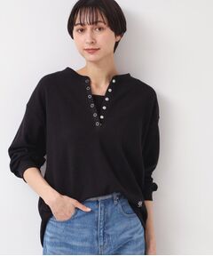 Dessin / デッサン カットソー | 【洗える】ヘンリーネックカットソー