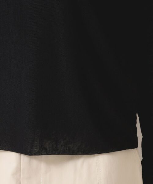 Dessin / デッサン カットソー | 【洗える】チュール重ねロングスリーブTシャツ | 詳細13